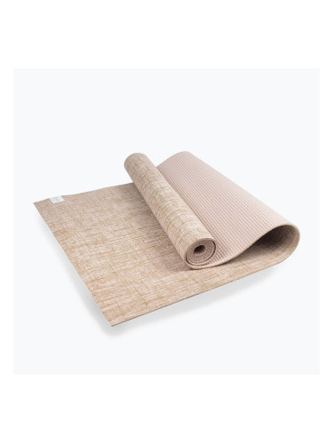 Постелка за йога Myga Jute 5 mm beige