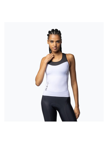 Дамско колоездачно трико Alé Color Block TT бяло