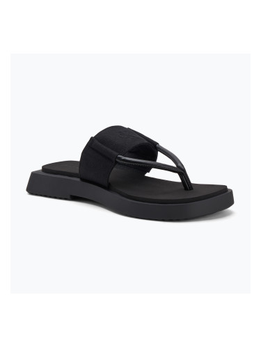 Дамски джапанки Calvin Klein YW0YW01717 Sq Low Wedge Sandal Rope triple black