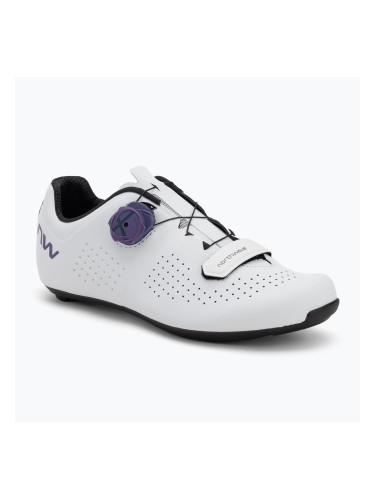 Дамски шосейни обувки Northwave Storm Carbon white/dark purple