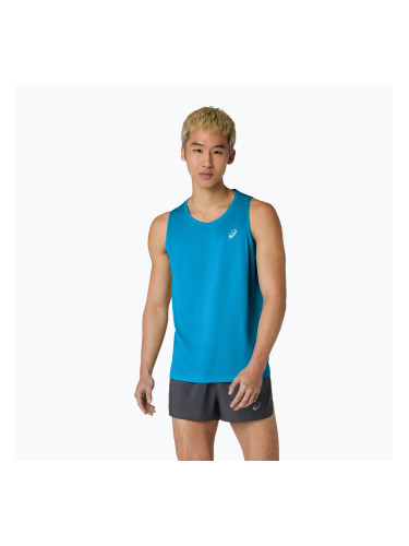 Мъжка тениска за бягане ASICS Core Singlet aeian blue