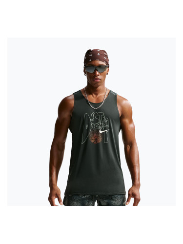 Мъжка тениска за бягане Nike Stride Dri-Fit ADV black spruce