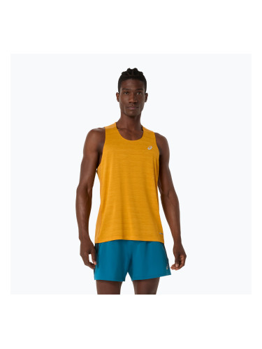 Мъжка тениска за бягане ASICS Road Singlet yamabuki