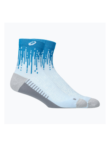 Чорапи ASICS Performance Run Quarter aegean blue/arctic blue