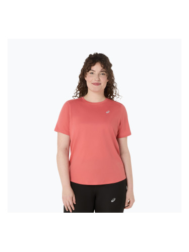 ASICS дамска тренировъчна тениска Core Top тъмнорозова глина