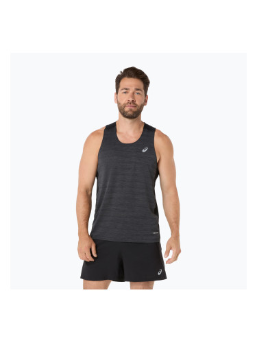 Мъжка тениска за бягане ASICS Road Singlet performance black