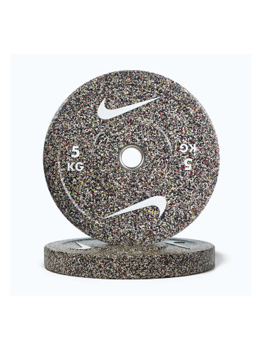 Бъмпер тежести Nike Strength Grind Bumper Plates 2 x 5 kg pixel