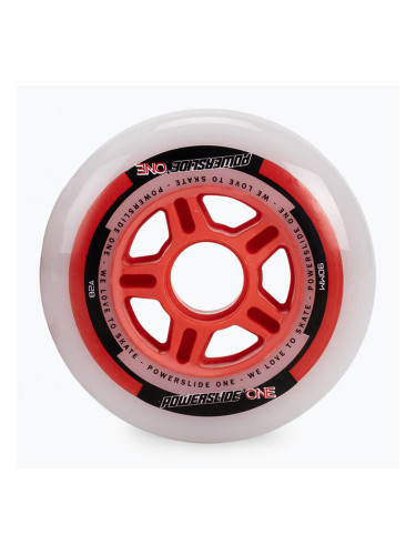 Powerslide PS One Spacer/Bearings колела за ролери 8 бр. 90mm/82A бял 905304