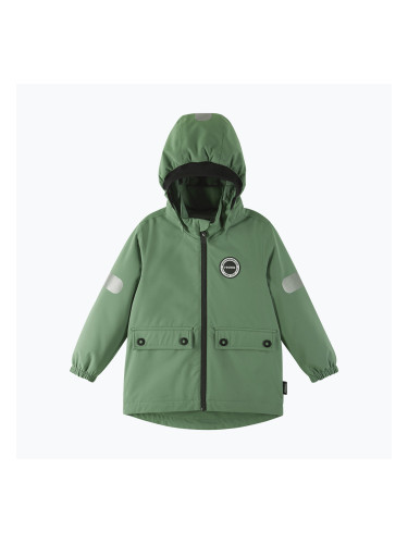 Детско яке за дъжд Reima Symppis green clay
