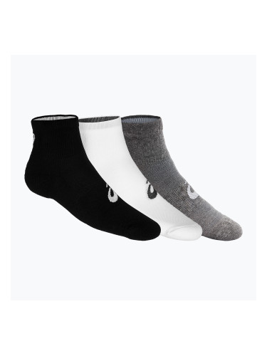 Чорапи за бягане ASICS Quarter 3 чифта black/grey/white