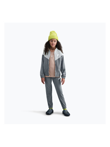 Детски анцуг Nike Sportswear smoke grey/light smoke grey/white