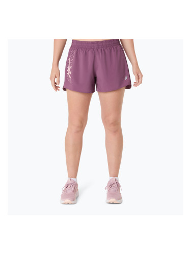 Дамски шорти за бягане ASICS Icon 4IN velvet purple