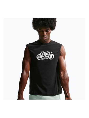 Мъжка тренировъчна тениска Nike Hyverse Dri-Fit Training black/white