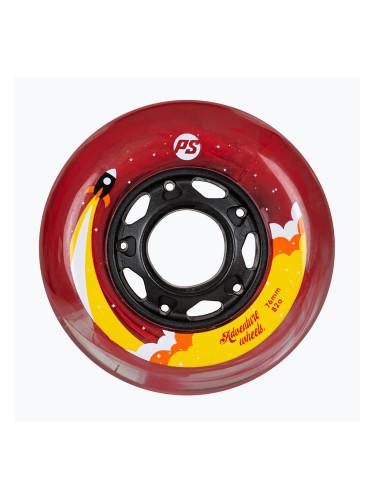 Колела за детски ролери Powerslide Adventure 76/82A 4 бр. red cloud