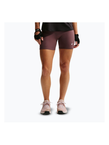 Дамски къси панталони/шорти Nike One High-Waisted Biker 5" tattoo/white