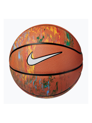 Детска баскетболна топка Nike Skills Next Nature multi/amber/black/white