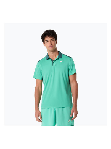 Мъжка поло тениска ASICS Court Polo aurora green