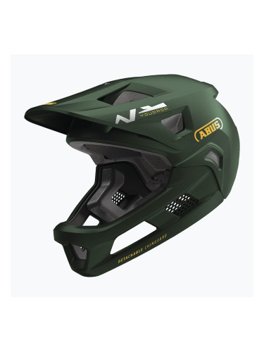 Детска велосипедна каска ABUS Youdrop FF moss green