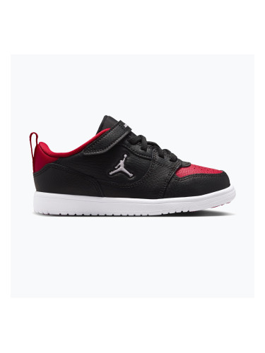 Детски обувки Nike Jordan Court Connect Low black/gym red/white