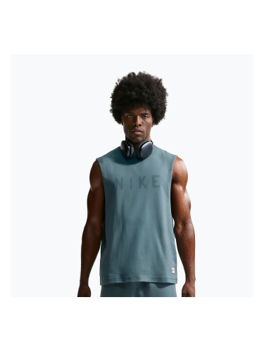 Мъжка тренировъчна тениска Nike Athletic Club Dri-Fit mineral slate/mineral slate