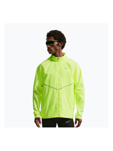 Мъжко яке за бягане Nike Miler Repel UV volt ice/volt ice