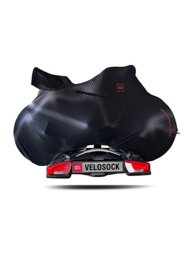 Калъф за транспорт на велосипед VELOSOCK Carbon Black Road WR