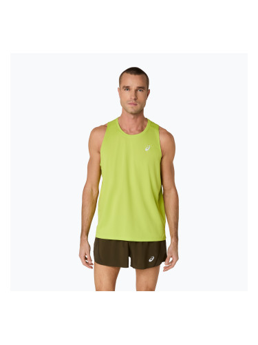 Мъжка тениска за бягане ASICS Core Singlet neon lime