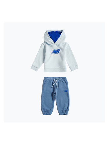 Детски анцуг New Balance FT Hoodie & Jogger frosted glass