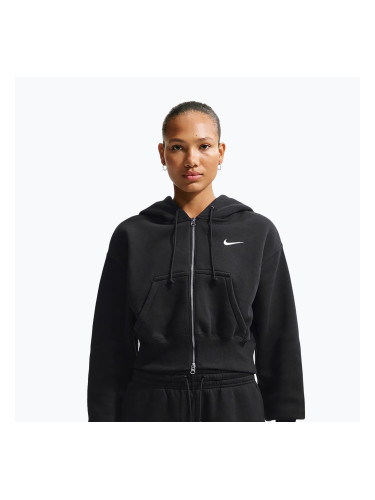 Дамски суитшърт  Nike Sportswear Phoenix Fleece Loose Full-Zip black/sail