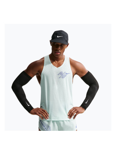 Мъжка тениска за бягане Nike AeroSwift Dri-Fit ADV Running Singlet barely green/lapis