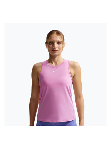 Дамска тренировъчна тениска Nike One Classic Dri-Fit light magenta/white