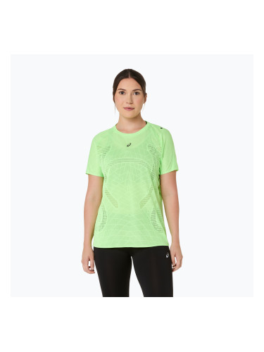 Дамска тениска за бягане ASICS Metarun SS Top illuminate green