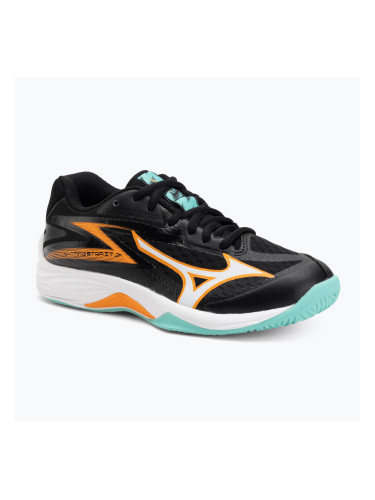 Детски обувки за волейбол Mizuno Lightning Star Z7 black/tangelo/ice green