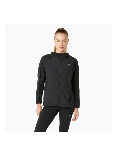 Дамско яке за бягане ASICS Road Packable performance black