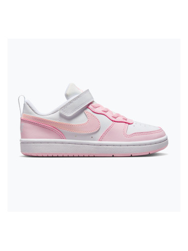 Детски обувки Nike Court Borough Low Recraft white/pink foam