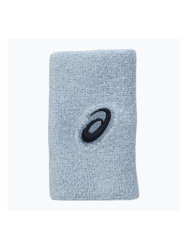 Накитници ASICS Wrist Band Long 2 бр. grey/blue