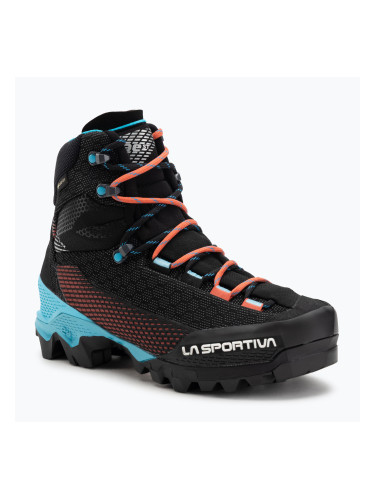 Дамски високопланински обувки La Sportiva Aequilibrium ST GTX black/hibiscus