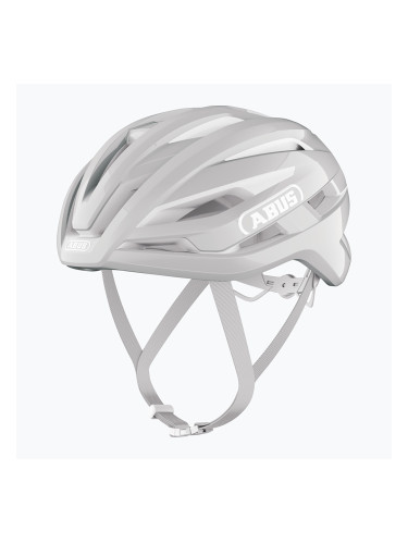 Велосипедна каска ABUS StormChaser Ace в чисто сиво
