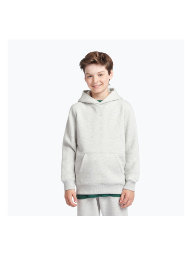 Детски суитшърт New Balance Brush Back Small Logo Hoodie ash heather