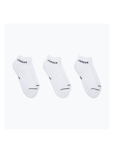 Чорапи Nike Jordan Everyday No-Show 3 чифта white/black
