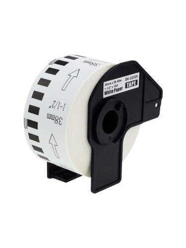 Етикети Brother DK-22225 38мм/30.5м съвм