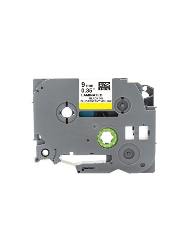 Лента лам. Brother TZEC21 BK/FY 9/8 съвм