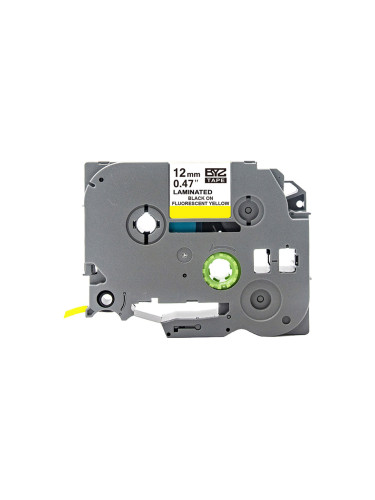 Лента лам. Brother TZEC31 BK/FY 12/8 съв