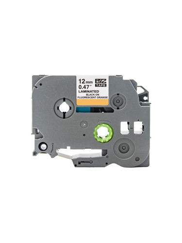 Лента лам. Brother TZEB31 BK/FO 12/8 съв