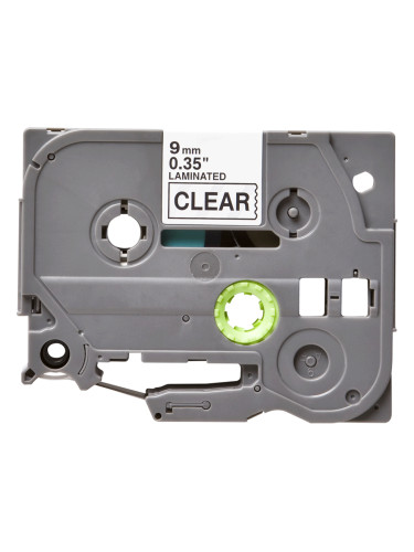 Лента лам. Brother TZE121 BK/CL 9/8 съвм