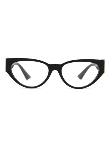 Versace 0VE3366 GB1 53 - диоптрични очила, cat eye, дамски, черни