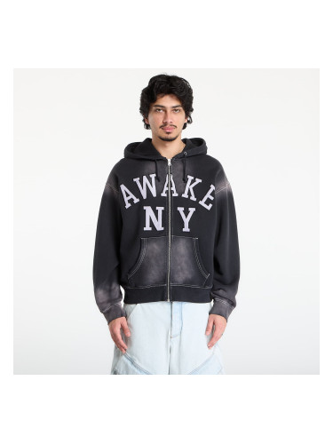 Суитшърт Awake NY Collegiate Arch Zip Hoodie Black L