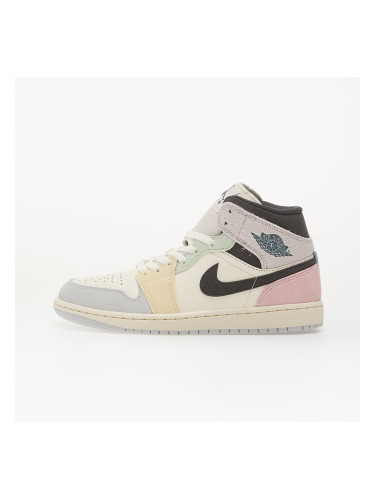 Сникърси Air Jordan 1 Mid Se Sail/ Iced Jade-Anthracite-Jade Aura EUR 44