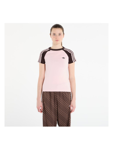 Тениска adidas Sst T-Shirt Sandy Pink/ Aurora Coffee Met./ Sandy Pink L