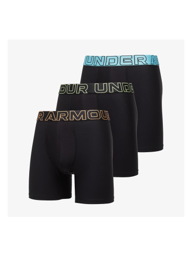 Боксерки Under Armour Performance Tech Solid 6in 3-Pack Black S